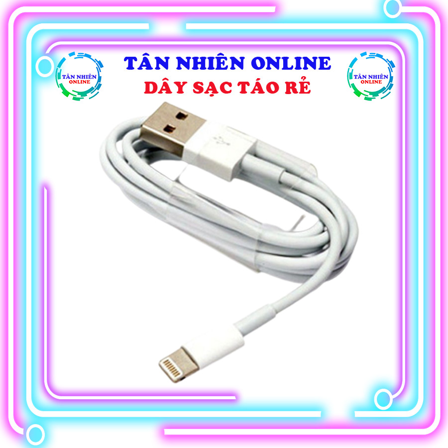 Dây cáp sạc điện thoại iphone dùng cho tất cả các dòng iphone tiện lợi, dây sạc điện thoại, Tân Nhiên Online