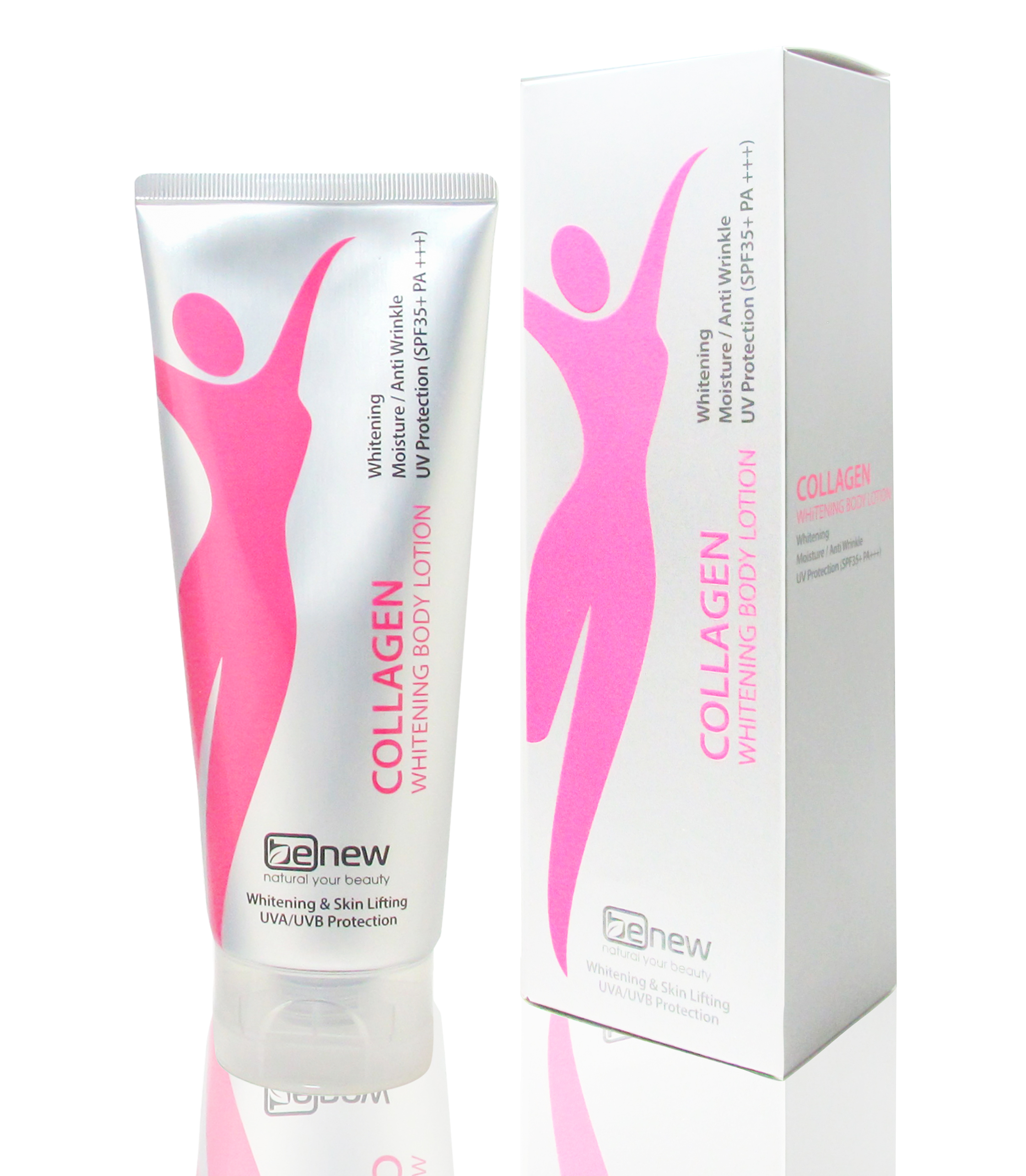 KEM DƯỠNG TRẮNG TOÀN THÂN, CHỐNG NẮNG & NÂNG CƠ – BENEW COLLAGEN WHITENING (dưỡng trắng lên tone da và chống nắng body)