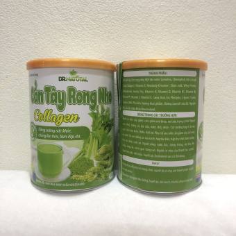 Sữa cần tây rong Nho, Diệp Lục, Tảo Xoắn Giảm Béo Giảm Mụn Đẹp Da - Hộp 400g