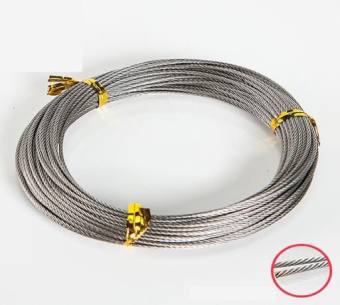 Dây cáp giàn phơi thông minh dài 10m, Cáp inox 304, Cáp giàn phơi đồ thông minh, Cáp giàn phơi quần áo