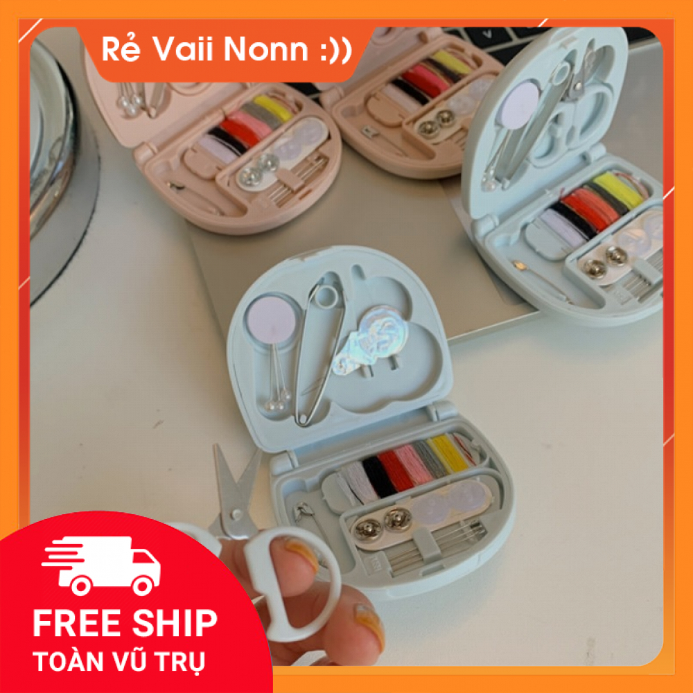 [ĐƯỢC CHỌN MẪU] Hộp Kim Chỉ Mini Du Lịch Đa Năng Tiện Lợi Mẫu Mới Siêu Nhỏ Gọn Siêu Xinh Có Thể Dễ Dàng Bỏ Túi Mang Đến Bất Cứ Đâu