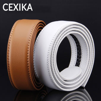 Thắt Lưng Chỉ Thắt Lưng Nam Da Thật Khóa Tự Động Thắt Lưng Không Có Khóa Thắt Lưng Cho Nam Chiều Rộng 3.5Cm