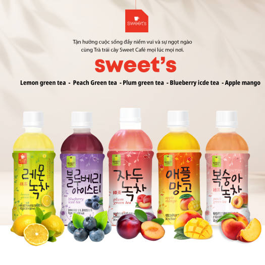 NƯỚC TRÁI CÂY XOÀI IRWIN SWEET CAFÉ APPLE MANGO