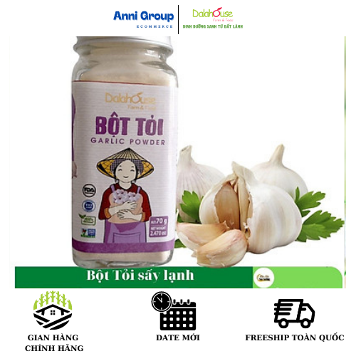 Bột Tỏi Hữu Cơ Nguyên Chất Dalahouse 60g – Bột Tỏi Sấy Lạnh - Tiêu Chuẩn Chất Lượng FDA Hoa Kỳ - 100% Organic Natural Kale Powder – NPP Anni