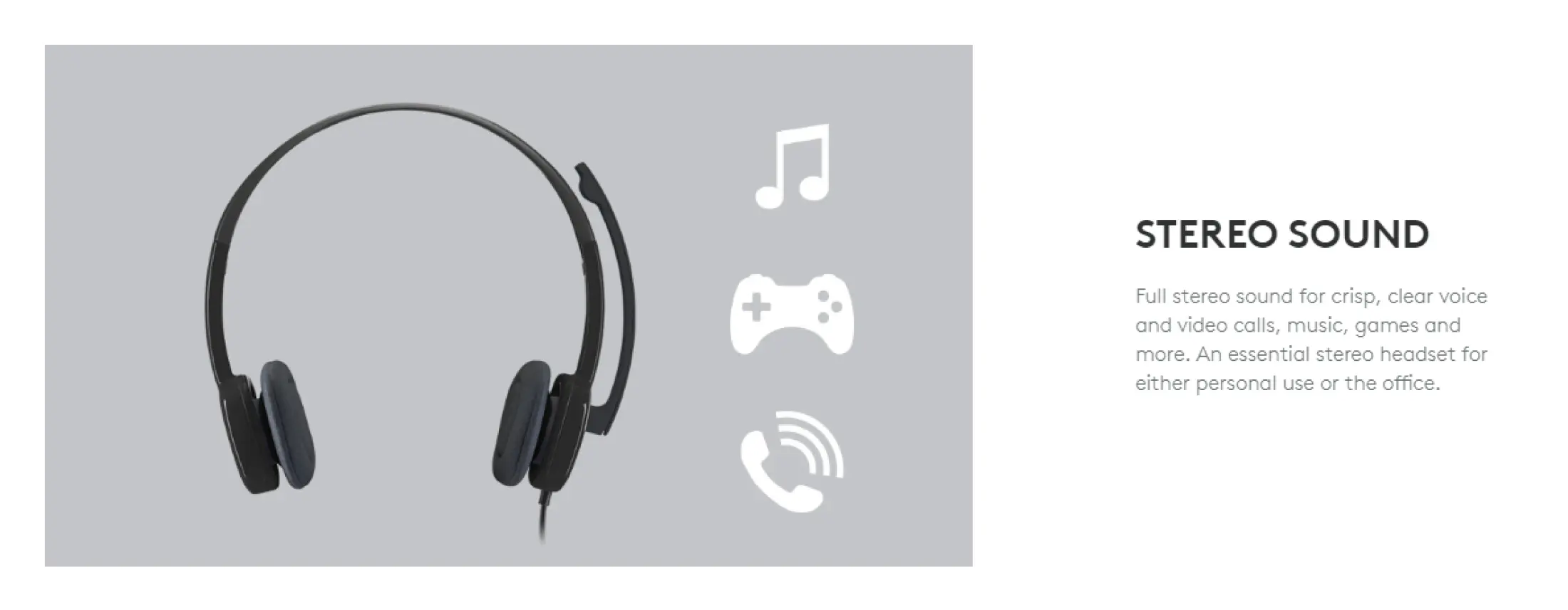 logitech headset background noise