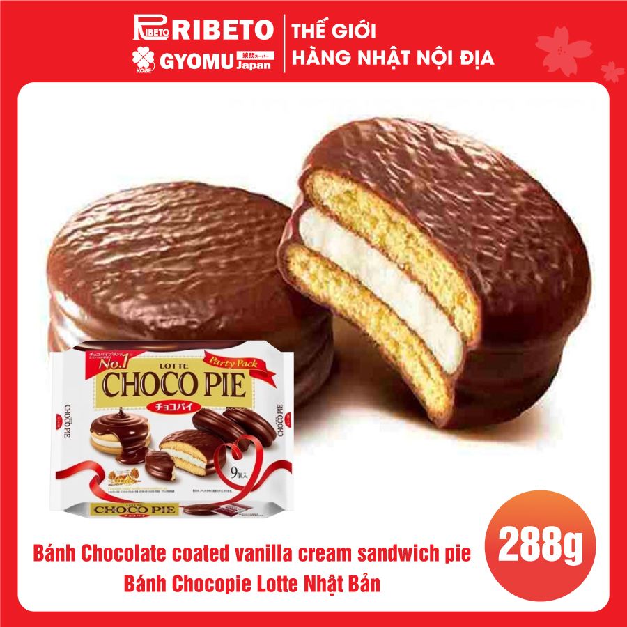 Bánh chocopie lotte 288g - Nhật Bản