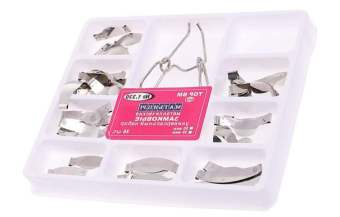 36 Cái Bộ Băng Ma Trận Nha Khoa Với Lò Xo Kẹp Ma Trận Ma Trận Cắt Ma Trận Với Lò Xo Kẹp Số 1.330 Phần Contoure