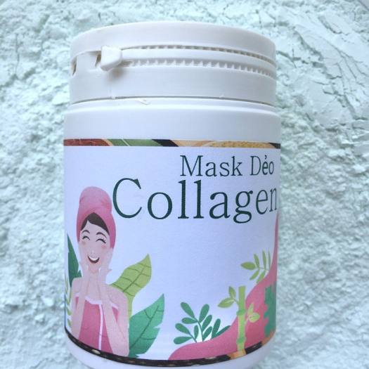 Mask dẻo 200g Bạc Hà Collagen Ling Có giấy VSATTP giấy ĐKKD nhiều công dụng