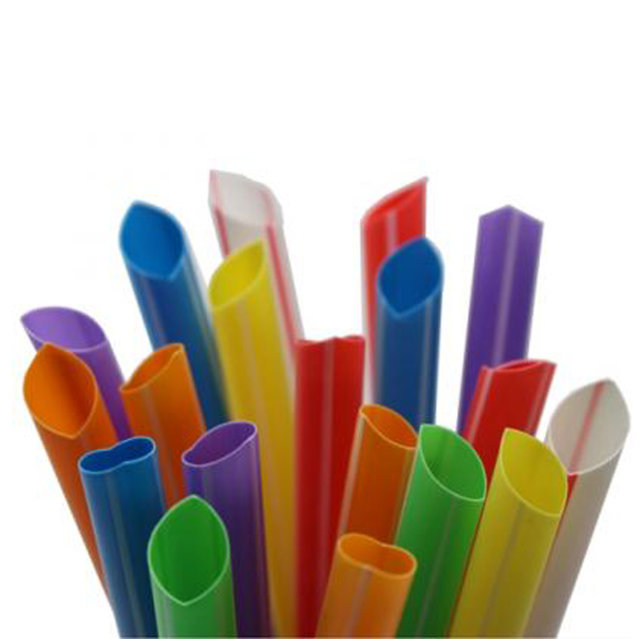 Ống hút trà sữa trân châu, thạch, topping các loại - Ống hút nhựa to, phi 12 nhiều màu sắc, giá rẻ dùng 1 lần