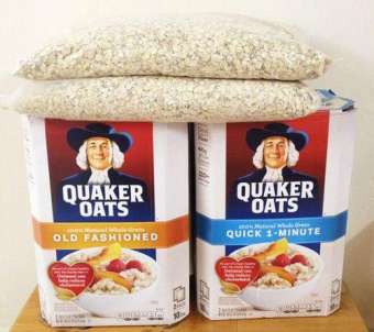 Nửa Thùng Yến Mạch Quaker Oats Mỹ 2.25kg (cán nhuyễn)