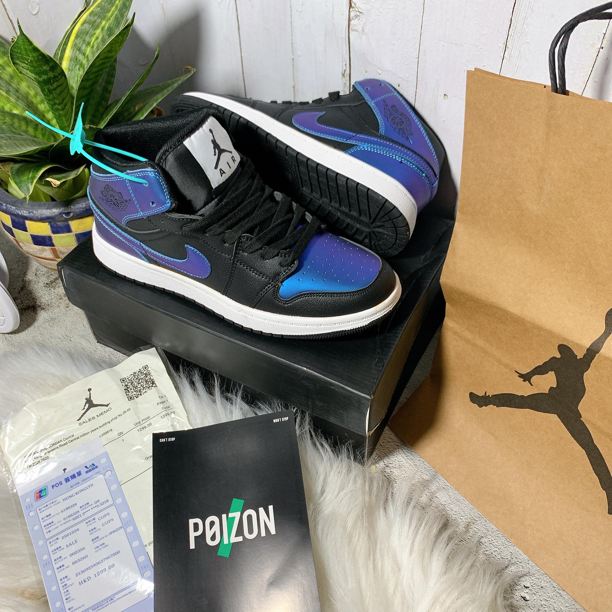 Giày Sneaker Jordan Cổ Cao Nam Chất Lượng Hàng Chuẩn Full Box Cực Đẹp