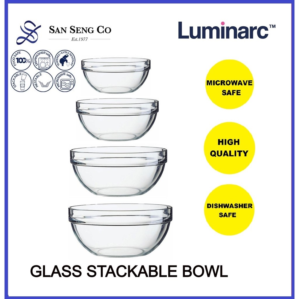 4.45ml Large Capacity Glass Bowl Noodle Soup 27cm Salad Mixing Bowls Egg  Beater Storage Food Container Kitchen Microwavable