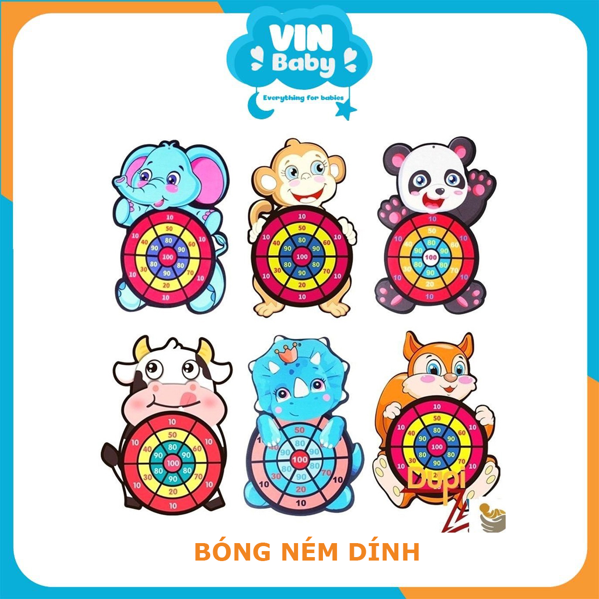 Bóng ném dính - Bóng ném bóng phi tiêu, bóng ném dính - VinBaby