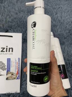 dầu gội phục hồi dưỡng sinh tinh chất than tre CUZIN