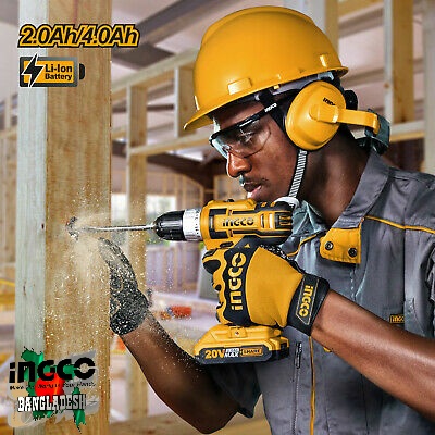 Lithium-ion Cordless Drill 20v Ingco cdli200215