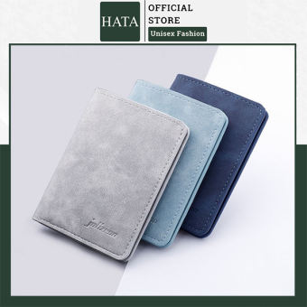 Ví Ngắn Nam Mini Gấp Đôi Nhỏ Gọn Nhiều Ngăn Đựng Thẻ Cực Đẹp