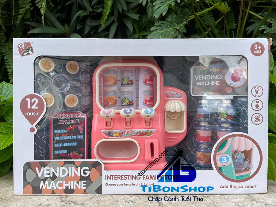 Máy bán nước ngọt tự động – phân loại xanh lá
