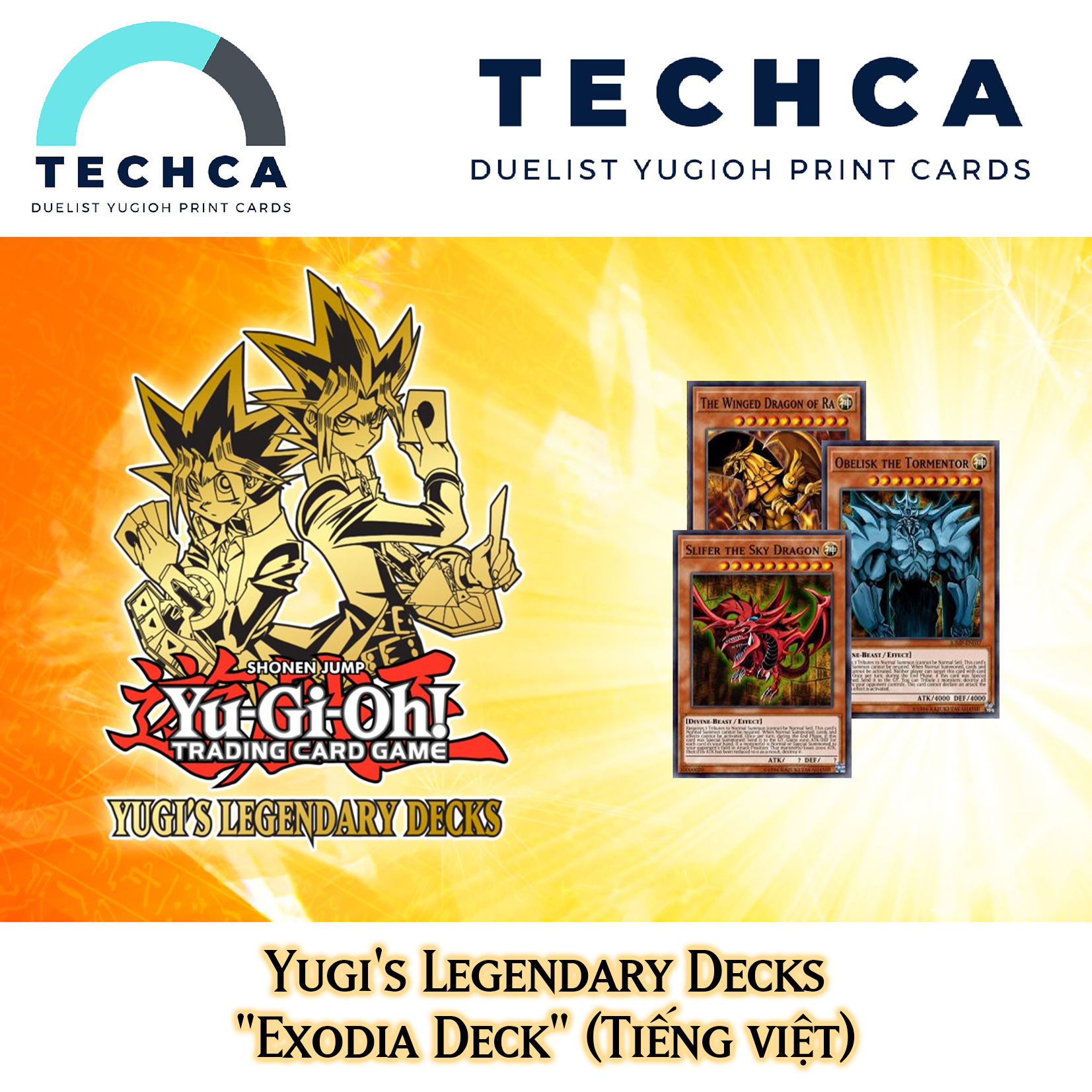 Bộ bài Yugioh - Yugi's Legendary Decks "Exodia Deck"