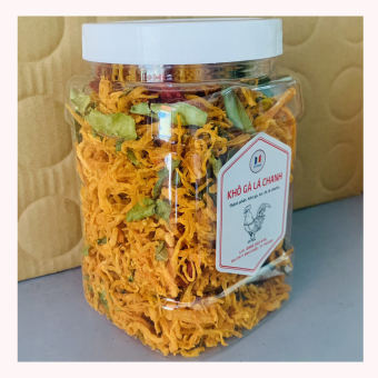 khô gà lá chanh HŨ 500g - KHÔ GÀ LOẠI NGON