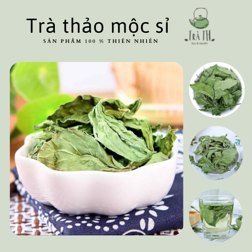 Bạc hà lá sấy khô làm đẹp làm trà loại ngon 100 gram_tinhhoatrathaomoc