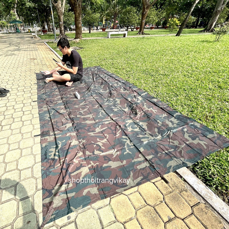 Tăng che mưa, tấm bạt che mưa rằn ri cao cấp