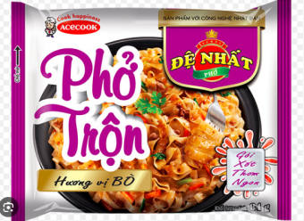 PHỞ TRỘN ĐỆ NHẤT HƯƠNG VỊ BÒ 84gr