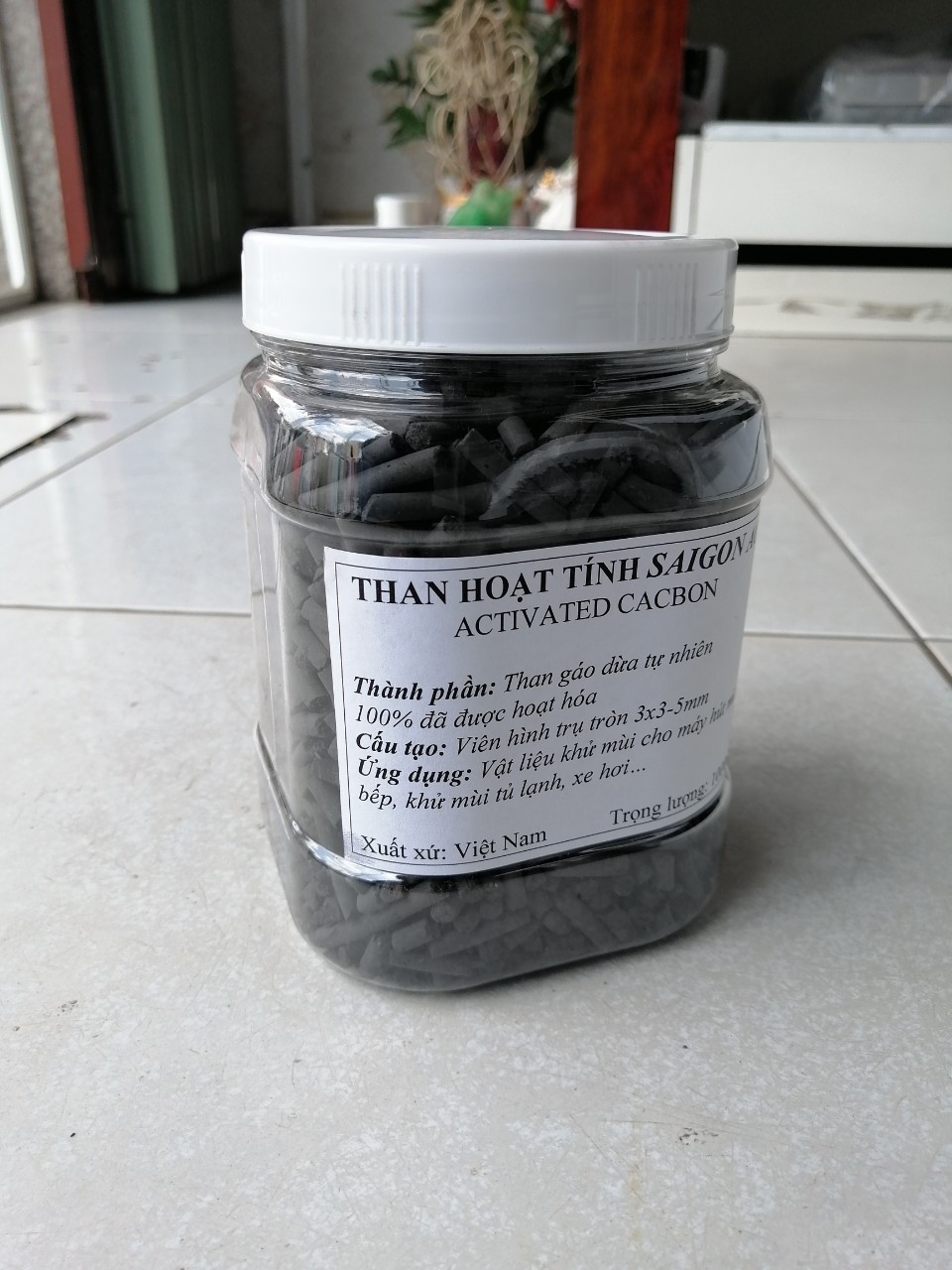 [HCM]Than hoạt tính khử mùi (hộp 1kg)
