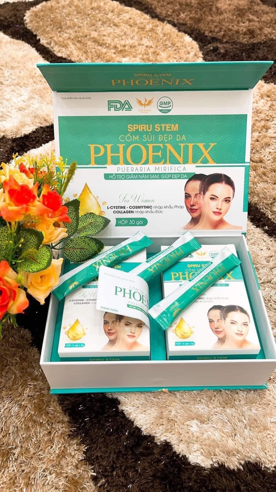 Cốm Sủi Đẹp Da Collagen điều hoà nội tiết tố, sáng da, giảm nám tàn nhang, đồi mồi
