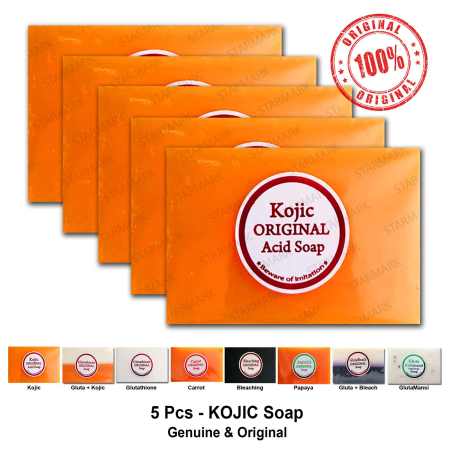 Kojic Acid Soap Set - 5 Original Bars