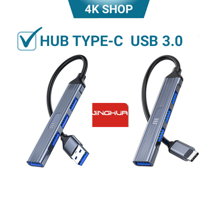 Bộ chia cổng hub usb và hub type c