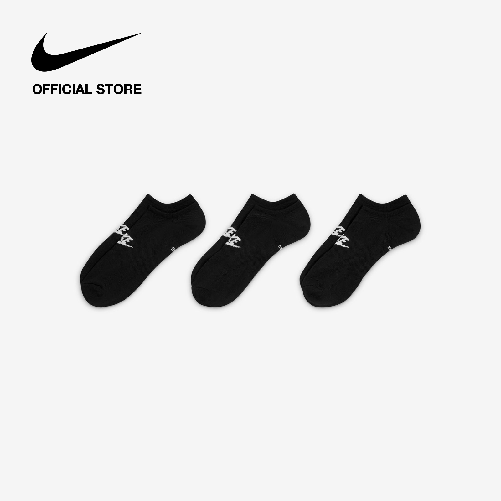Tất Nike Sportswear Everyday Essential No-Show Socks (3 Pairs) - Black