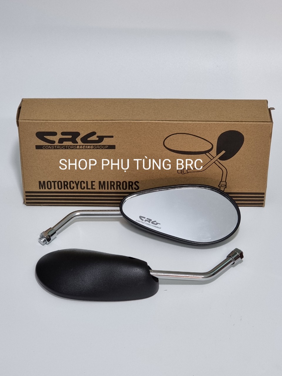 Gương chiếu hậu H7GR thích hợp với nhiều loại xe gắn máy