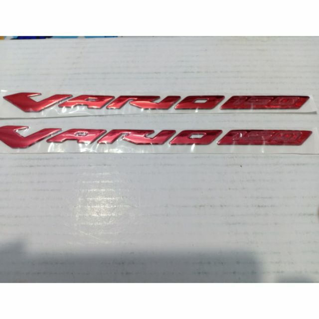 Tem chữ nổi vario 150