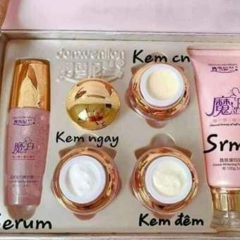 bộ kem hoàng cung hồng 5 món (9 hảng )