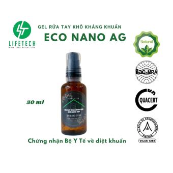 Gel rửa tay khô Nano Bạc bỏ túi 30 ML - Diệt vi khuẩn- Lifetechstore- EcoAirVN