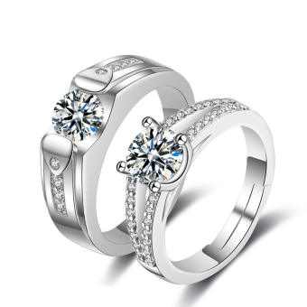 Nhẫn cặp Nam nữ mẫu mới NC18