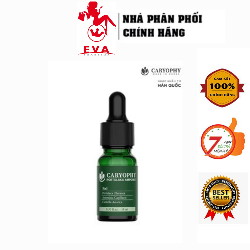 Tinh chất caryophy giảm mụn, mờ thâm mụn Caryophy Portulaca Ampoule