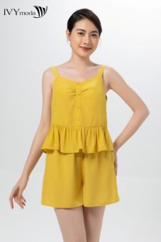 Bộ đồ ngủ lụa cao cấp IVY moda MS 15X1329