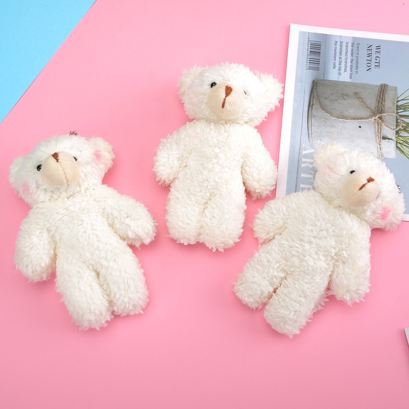 Móc khoá gấu bông mini dễ thương treo trang trí balo túi cặp xách đáng yêu ngộ nghĩnh
