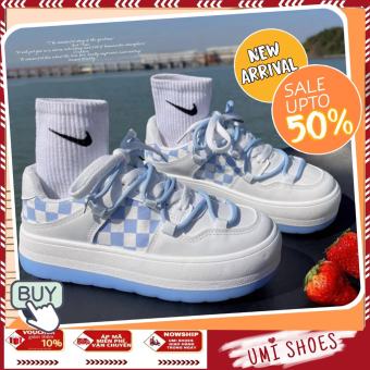 Giày Thể Thao Nữ Đế Bằng Bánh Mì Basic LUZDAN vải Canvas Bata hot mới thời trang phong cách Hàn Quốc đẹp