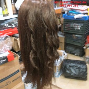 Đầu Manocanh Chịu Nhiệt Cao H2 màu nâu học nghề tóc