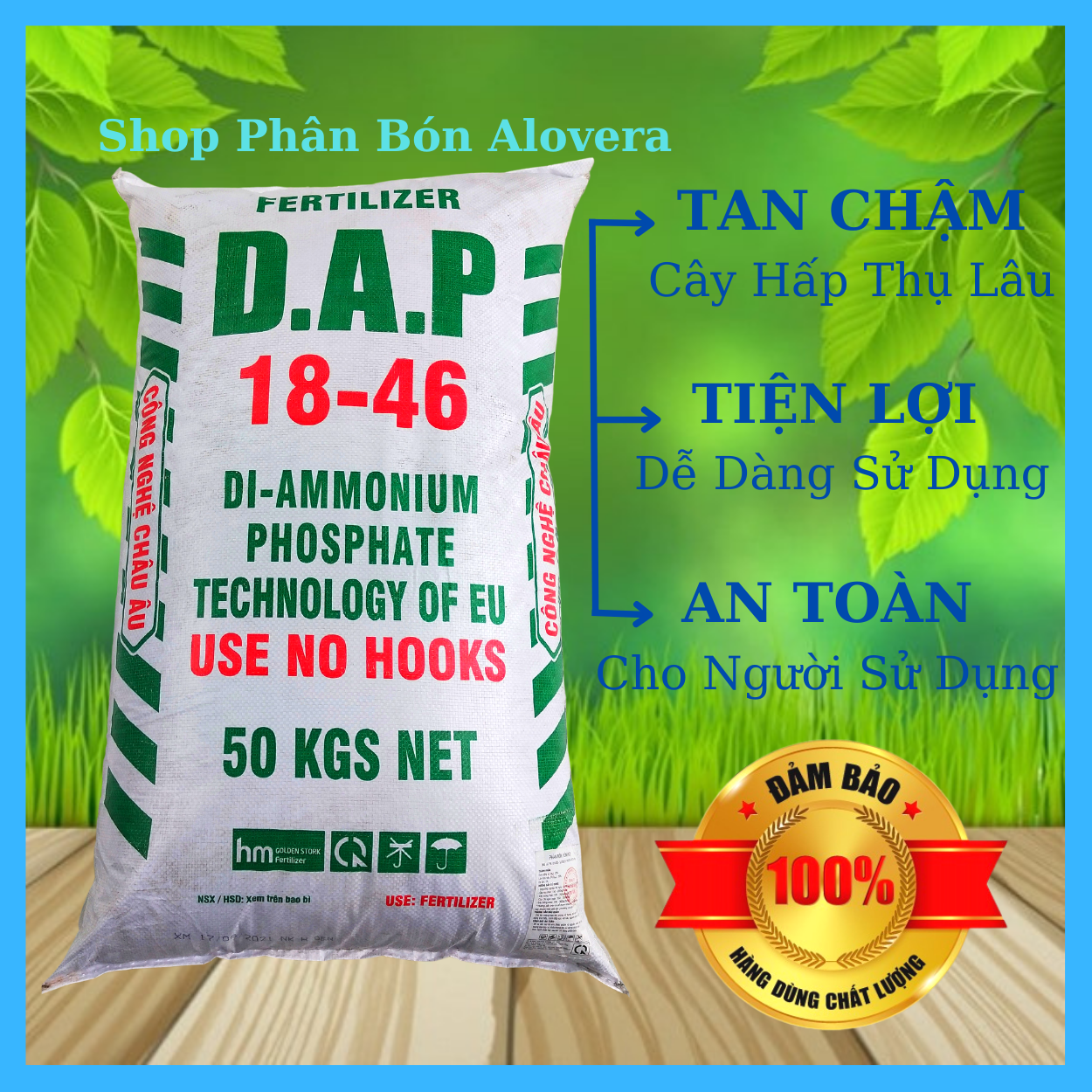Phân dap cho mọi cây trồng, hoa, cây cảnh, bonsai 1kg