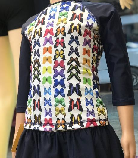 ĐỒ BƠI BÉ GÁI [200263],SET BƠI TAY DÀI BÉ GÁI,ĐỒ BƠI TRẺ EM,ĐỒ BƠI CHO BÉ,ĐỒ BƠI ALITA,GIAO HÀNG HTOC 2H TRONG TP HCM