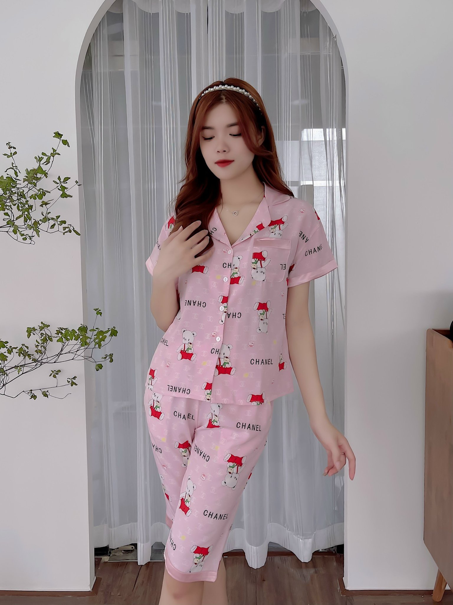 Bộ đồ nữ mặc nhà Ssecret chất liệu lụa satin mát mềm nhẹ SXH2227