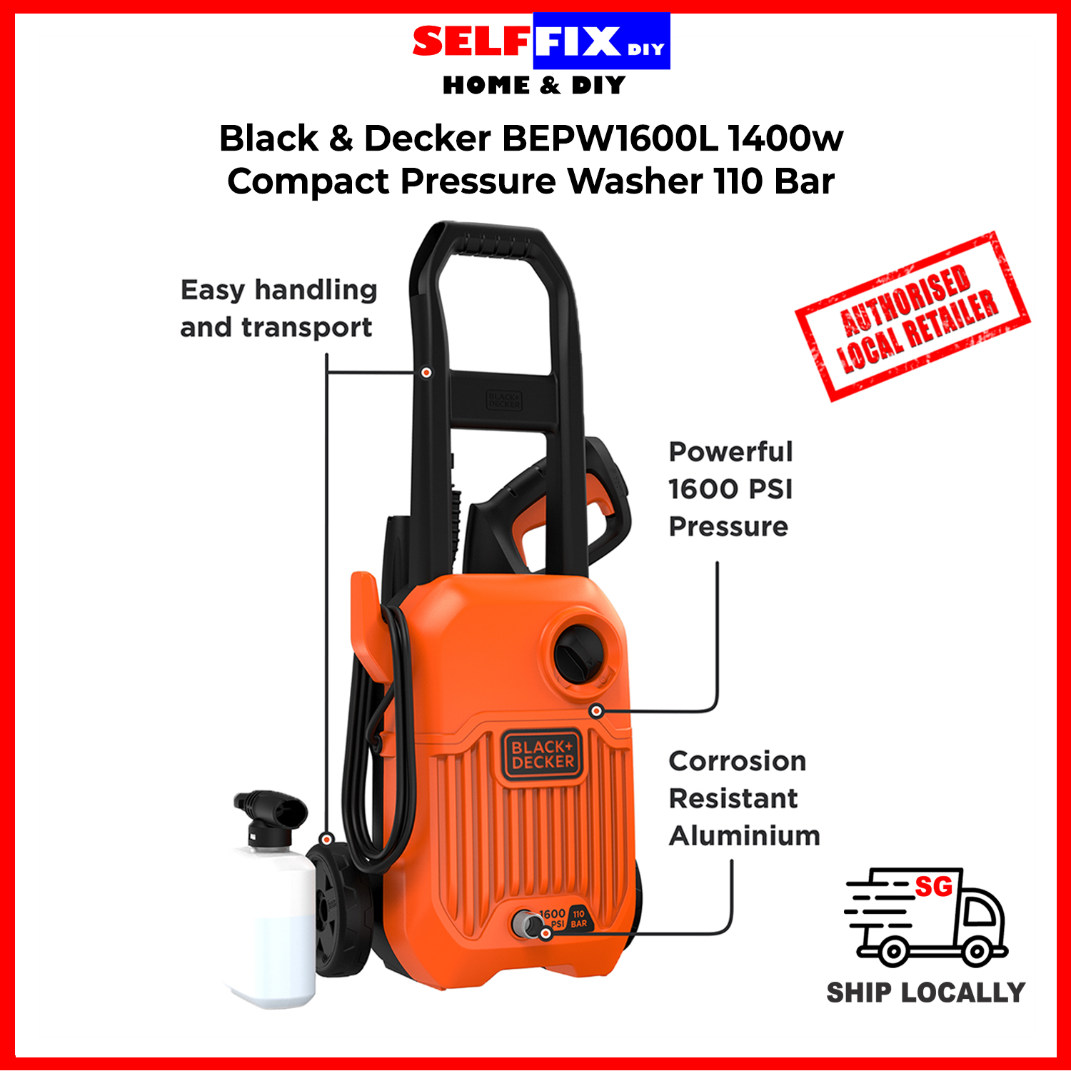 Black + Decker BW14 – Hygiene and Cleaning Equipment