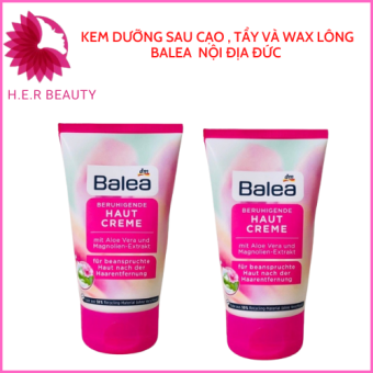 Kem triệt lông ức chế lông mọc chậm  dưỡng da sau cạo râu wax tẩy lông chân tay nách bikini lông Balea Đức