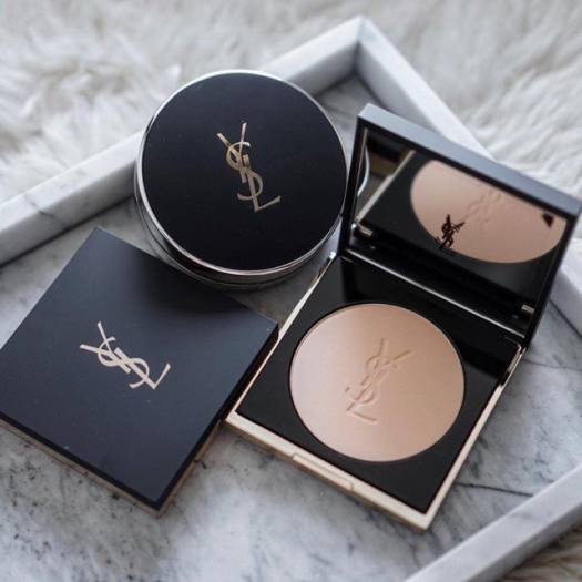 Phấn Phủ Dạng Nén YSL Yves Saint Laurent Encre de Peau All Hours Setting Powder Poudre Cho Lớp Nền Hoàn Hảo 24H