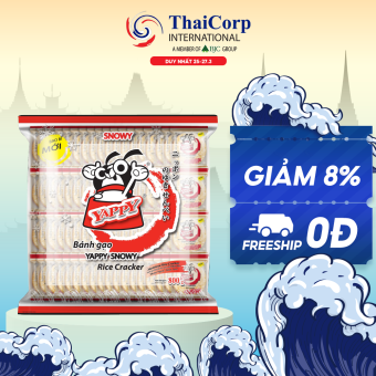 Bánh Gạo YAPPY SNOWY 800g