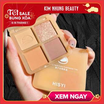 Bảng phấn mắt nhũ 4 ô Hisyi