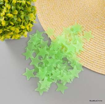 Bộ 100 Ngôi Sao Dạ Quang Cao Cấp